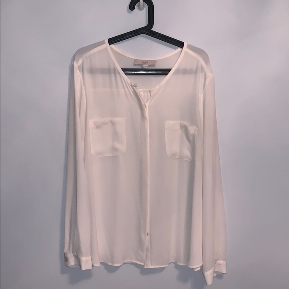Loft blouse size extra large